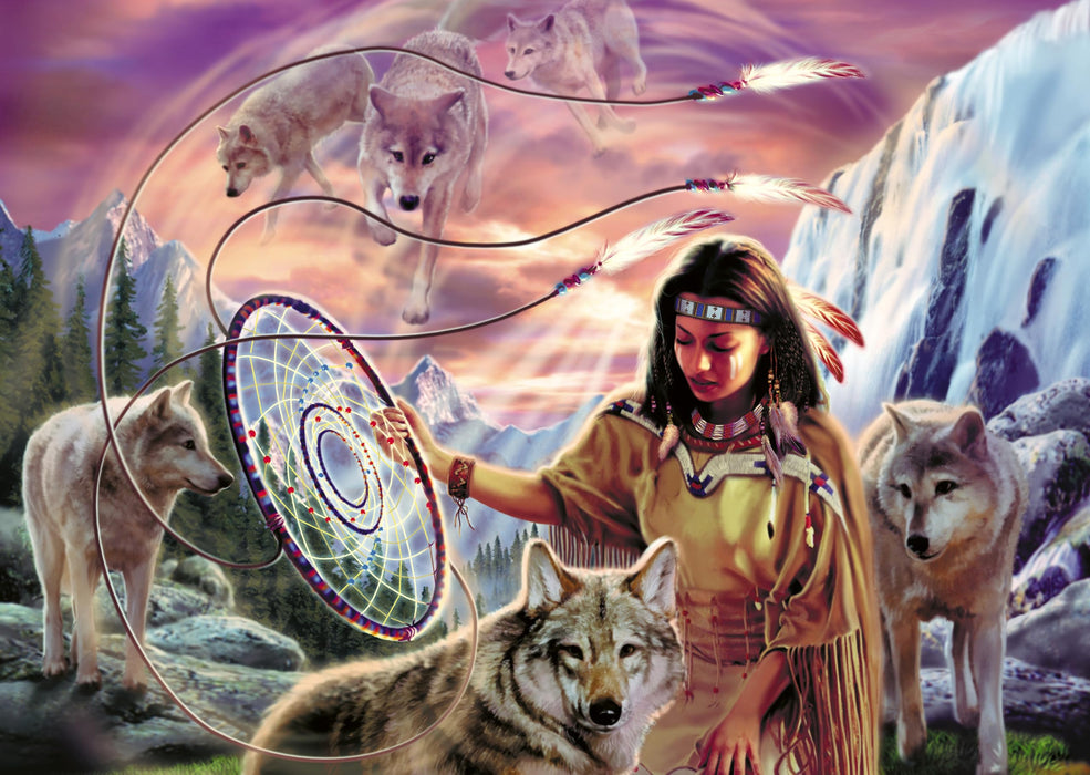 Ravensburger Puzzle 12000624 - Die Traumfängerin - 1000 Teile Puzzle für Erwachsene und Kinder ab 14 Jahren Neues design