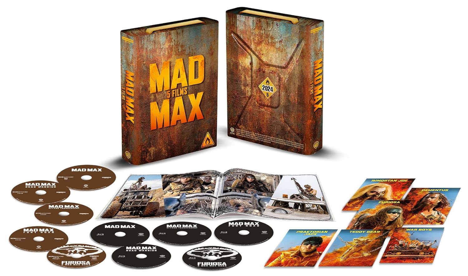 Mad max - collection 5 film 4k ultra hd