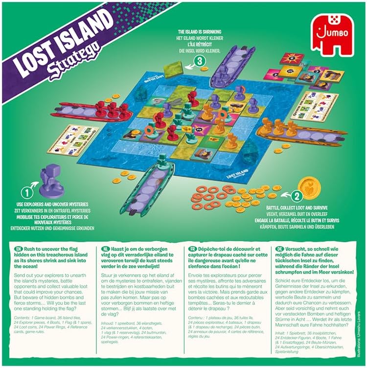 Stratego - Lost Island (Nl/Fr/Eng)