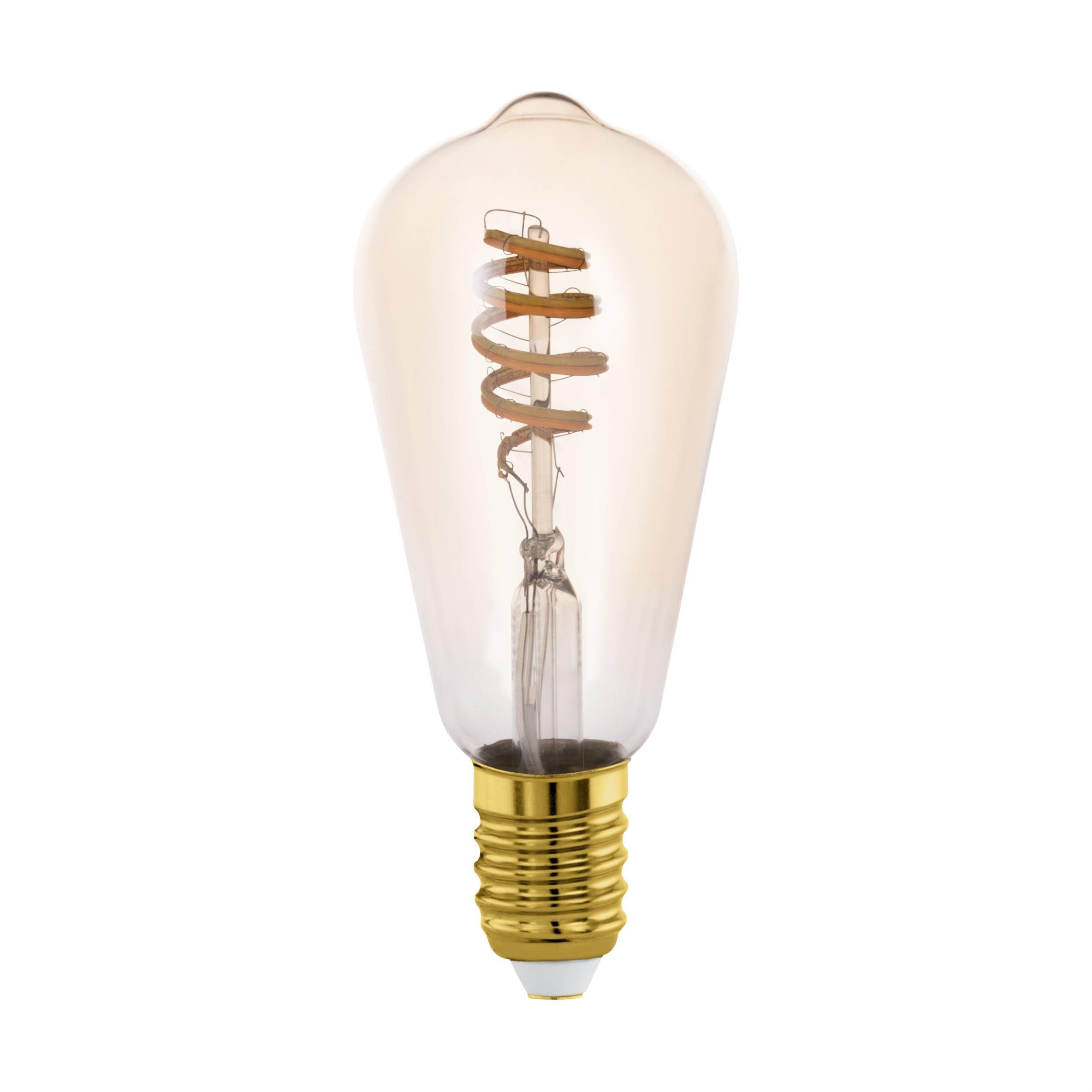 `Eglo - E27 St64 Spiral, Amber - Tw - Zigbee, Bluetooth`