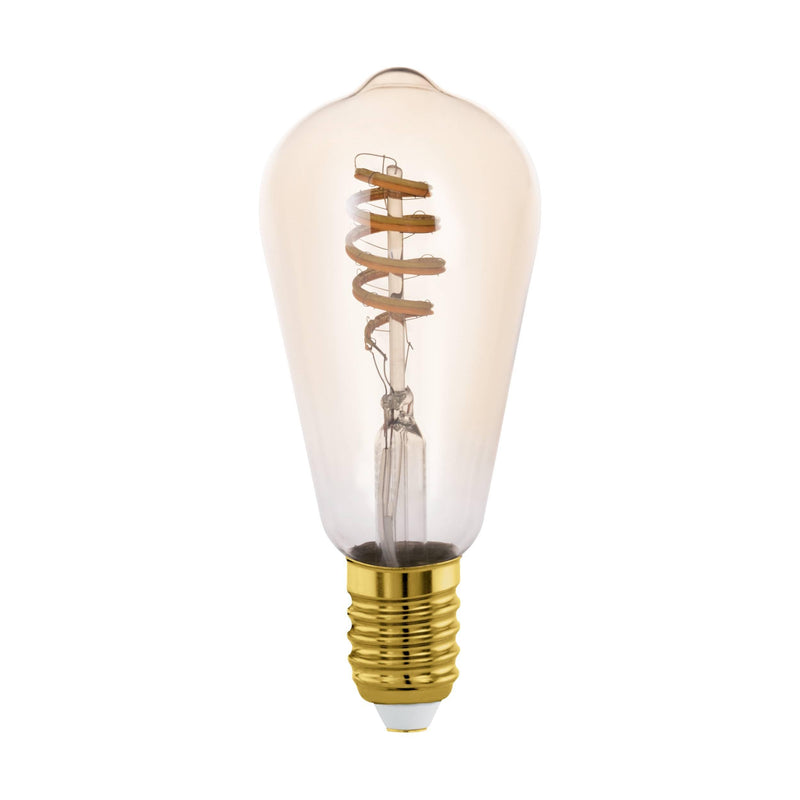 `Eglo - E27 St64 Spiral, Amber - Tw - Zigbee, Bluetooth`