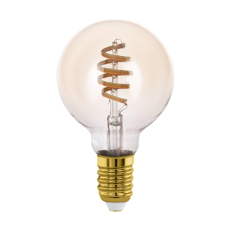 `Eglo - E27 G80 Spiral, Amber - Tw - Zigbee, Bluetooth`