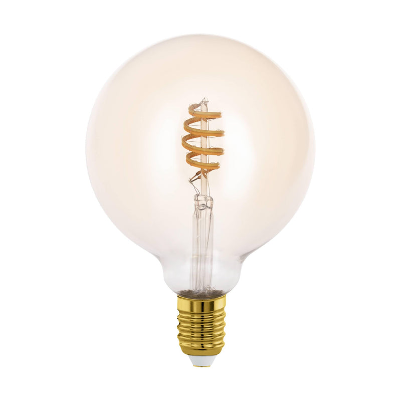 `Eglo - E27 G125 Spiral, Amber - Tw - Zigbee, Bluetooth`