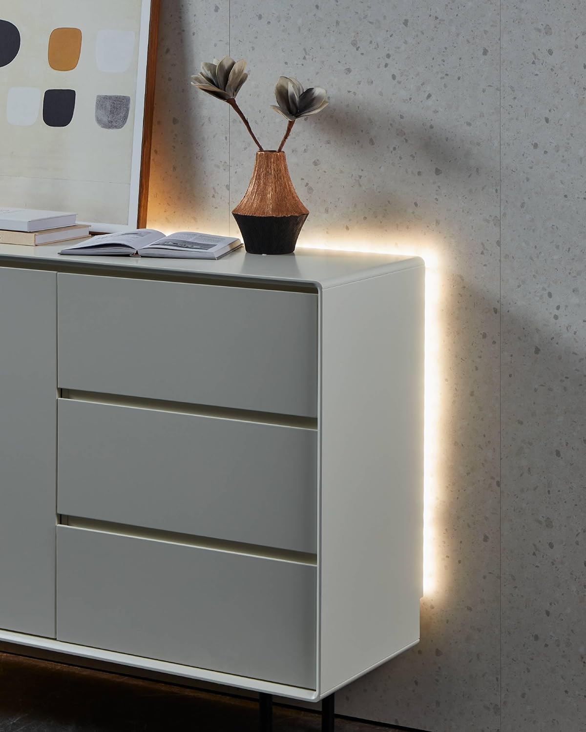EGLO connect.z Smart Home LED tape Stripe-Z verlenging, flexibele strip 2 m, ZigBee, app en spraakbesturing, lichtkleur instelbaar, dimbaar, zelfklevend, inkortbaar