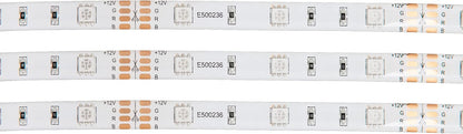 Eglo Connect.z Smart Home LED Strip Light Stripe-Z, 16 ft, ZigBee Lighting, app and Voice Control, White tunable Light (Warm – Cool White), RGB, dimmable, self-Adhesive, shortenable