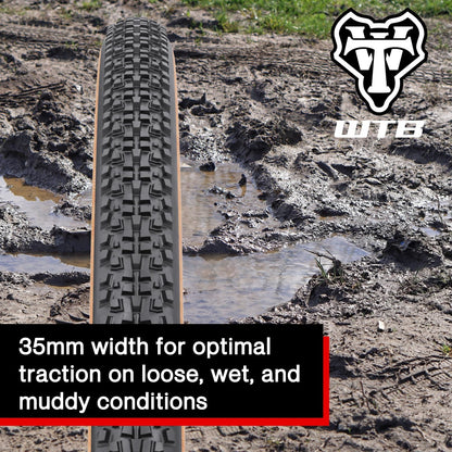 Wtb Cross Boss Bike tires, Tan Skinwall, 700x35