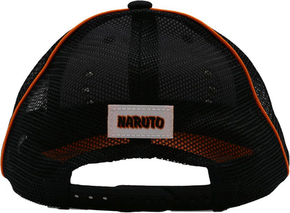 ABYSTYLE GB Eye Naruto Konoha Premium Snapback Cap | Cappello da baseball | Cappello Snapback | Naruto Merchandise | Naruto Gifts Nero, Nero , Taglia unica