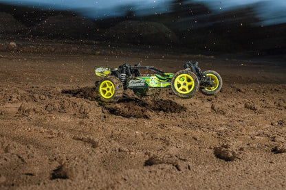 Carson 500404206 500404206-1:10 Stunt Warrior 2.0 2.4G 100% RTR Car, RC, Including Batteries and Remote Control, Off-Road Buggy, Green