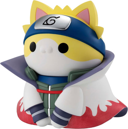 Naruto Shippuden Mega Cat Project Nyanto! The Big Nyaruto Series trading figure Minato Namikaze 10 cm