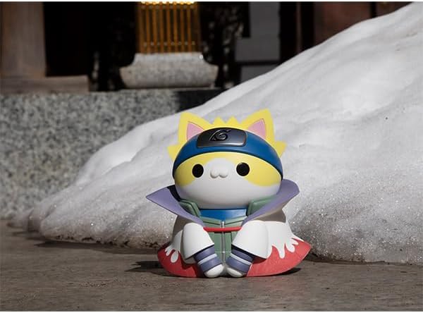 Naruto Shippuden Mega Cat Project Nyanto! The Big Nyaruto Series trading figure Minato Namikaze 10 cm