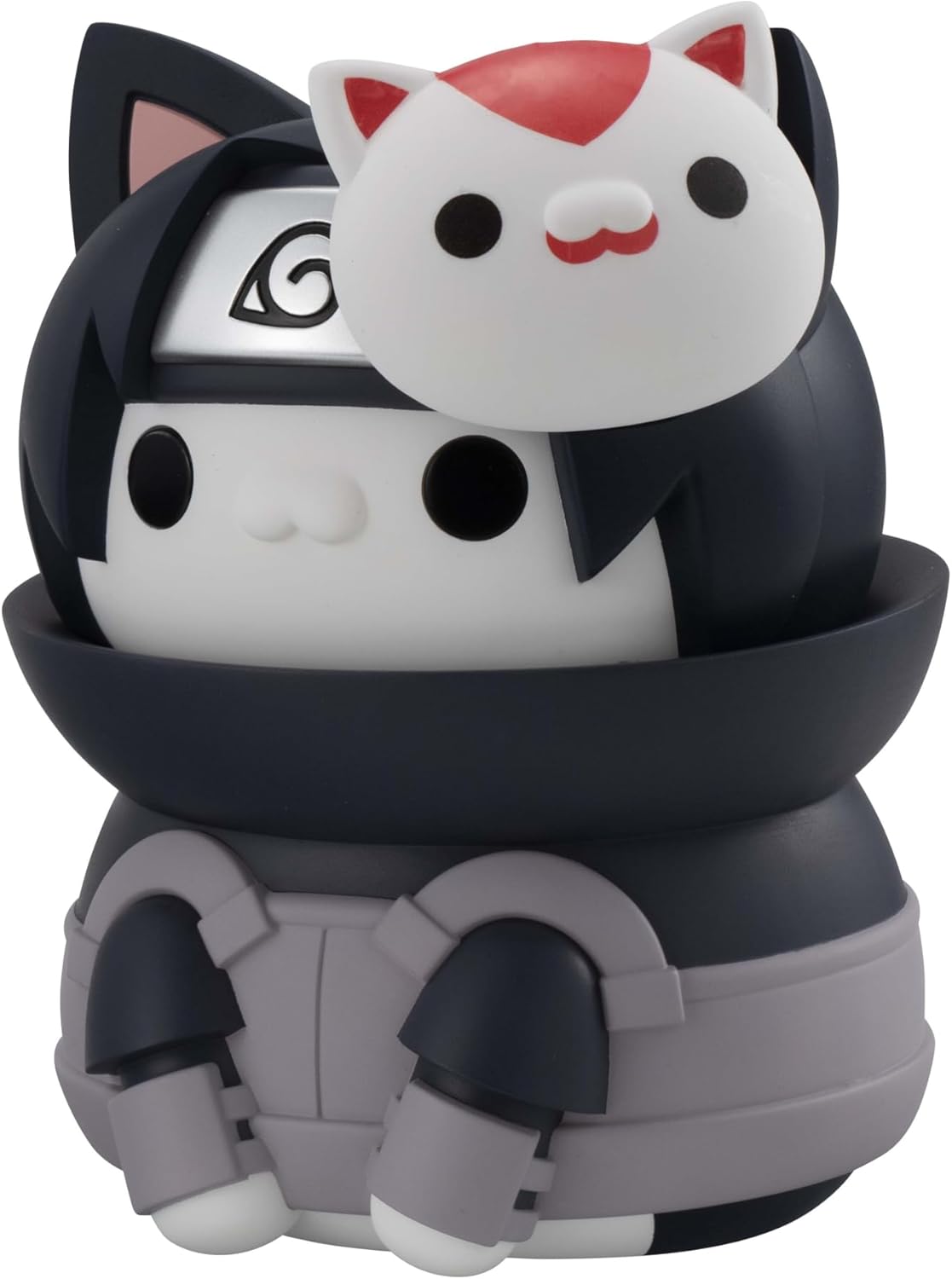 Naruto Shippuden Mega Cat Project Nyanto! The Big Nyaruto Series trading figure Itachi Uchiha Anbu Ver. 10 cm