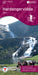 Hardangervidda Vest 1: 100 000 topographic hiking map Norway