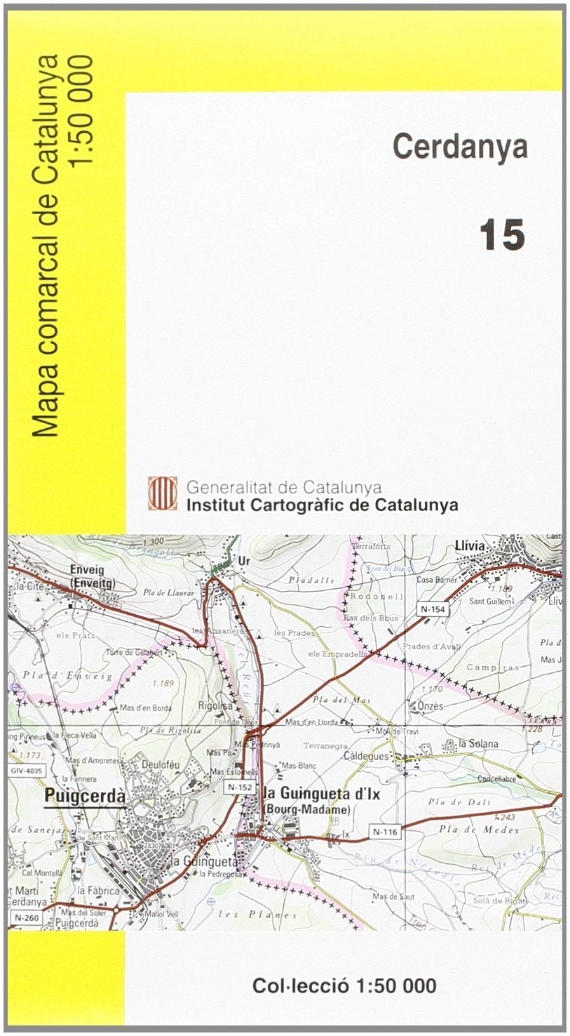 Cerdanya-15 1/50.000