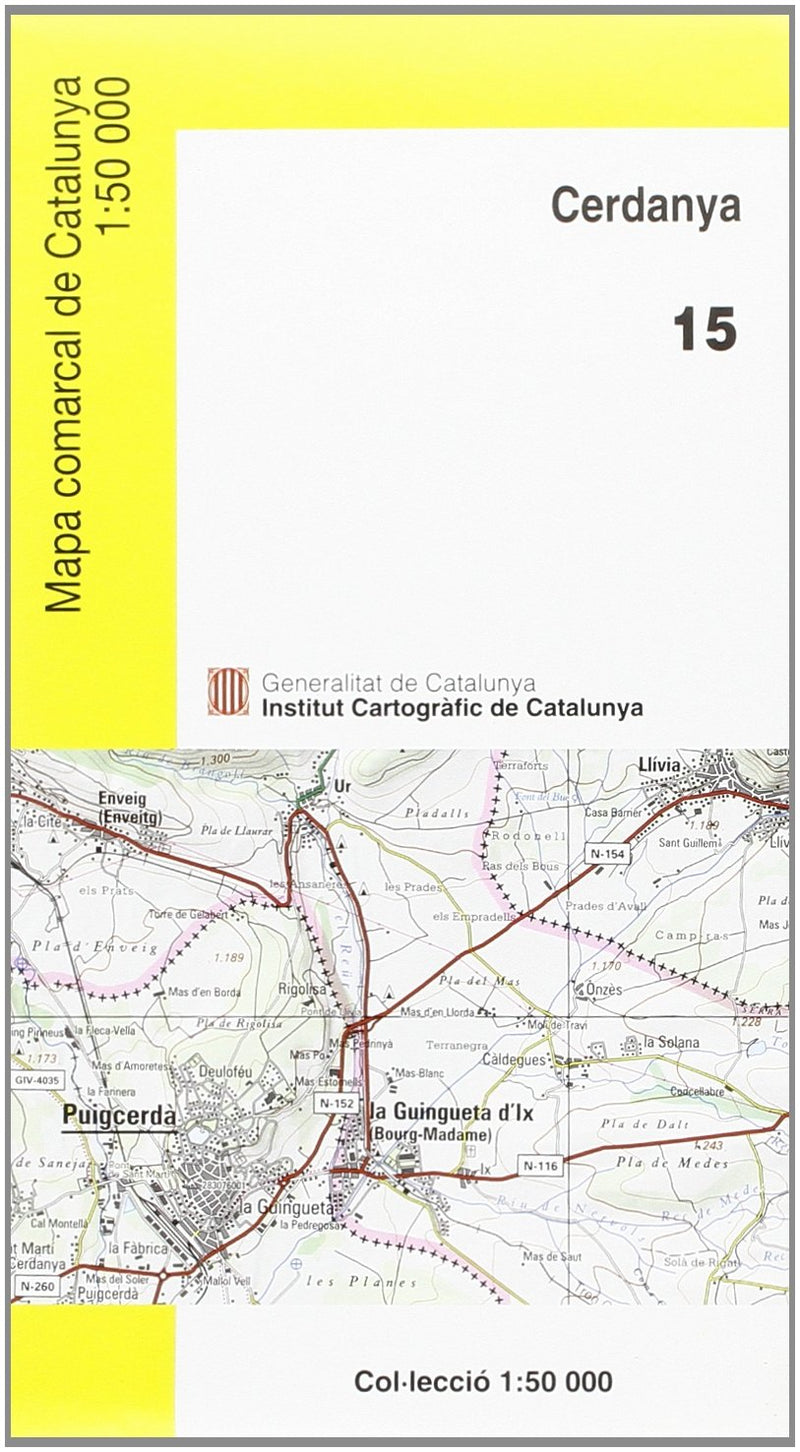 Cerdanya-15 1/50.000