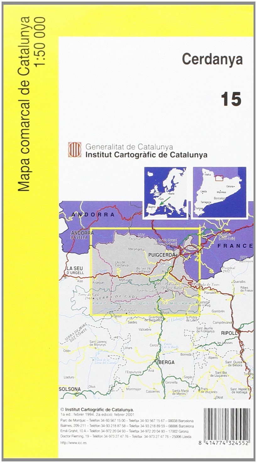 Cerdanya-15 1/50.000