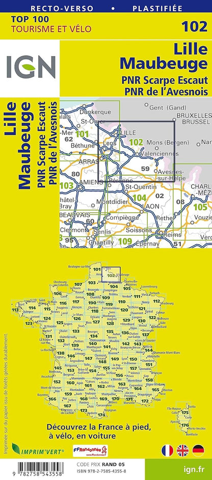 Lille / Maubeuge / PNR Scarpe Escaut / PNR Avesnois: 102 (TOP 100