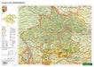 Laminated Map DUO, Learning aid Upper Austria 1:400.000