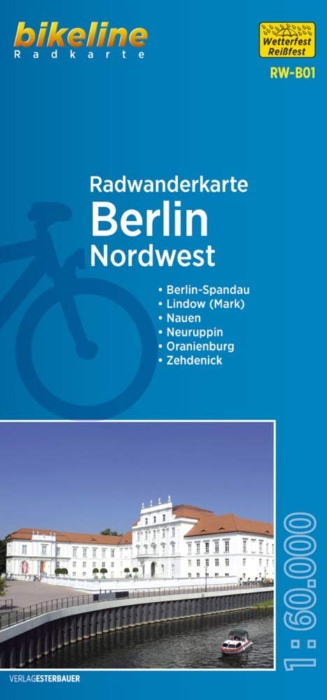 Berlin Northwest cycling tour map
