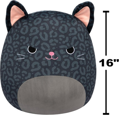 Squishmallows SQCR06735 - Xiomara der Panter 40 cm, offizielles Kelly Toys Plüsch, superweiches Kuscheltier