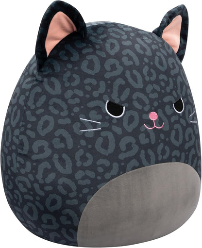 Squishmallows SQCR06735 - Xiomara der Panter 40 cm, offizielles Kelly Toys Plüsch, superweiches Kuscheltier