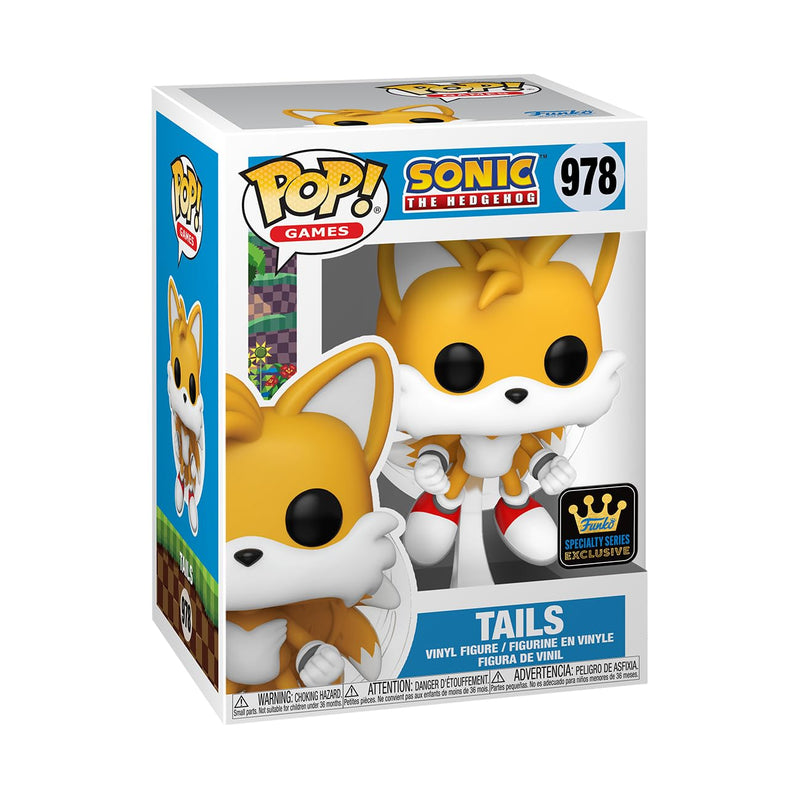 Funko POP! Games Sonic The Hedgehog Tails (Flying) Specialty Series Figure (978