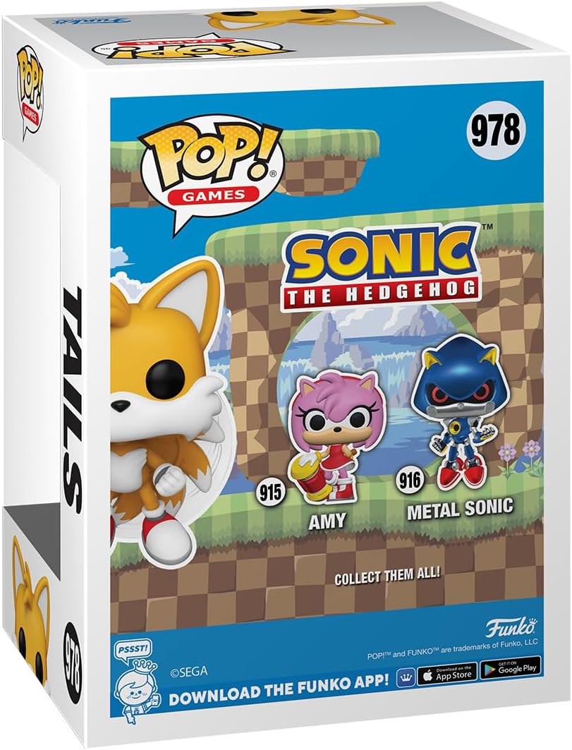 Funko POP! Games Sonic The Hedgehog Tails (Flying) Specialty Series Figure (978