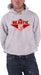 The Beastie Boys Felpa con Cappuccio Diamond Logo Nuovo Ufficiale Uomo Nero