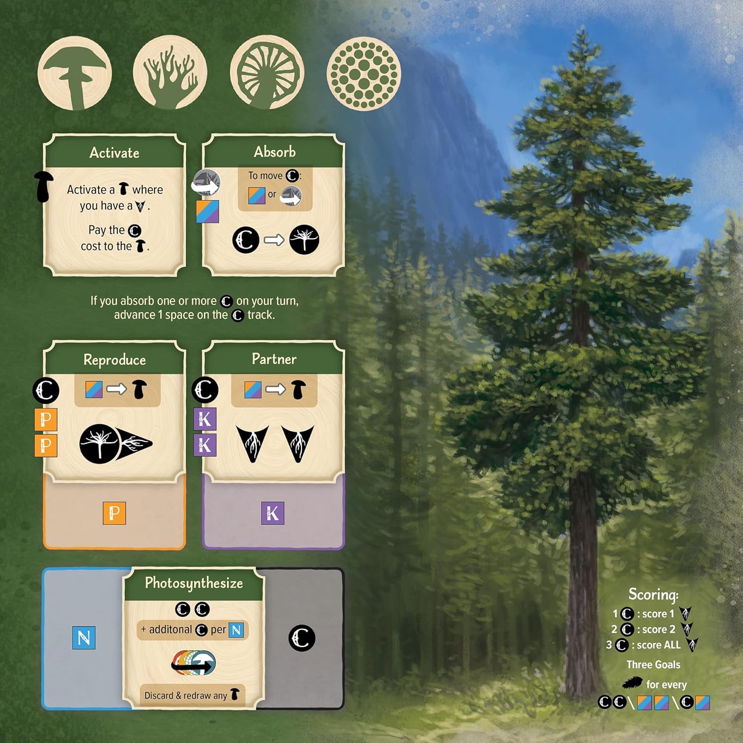 AEG | Undergrove | Board Game | Ages 10+ | 1-4 Players | 60-90 Minutes Playing Time