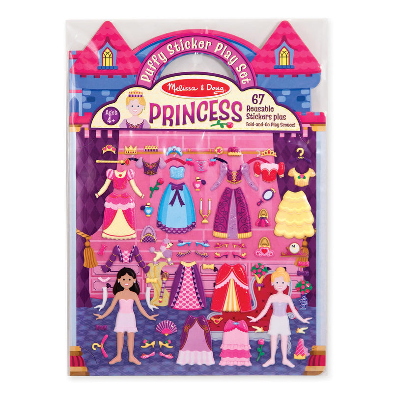 Melissa & Doug Wiederverwendbare Gummisticker Prinzessinnen
