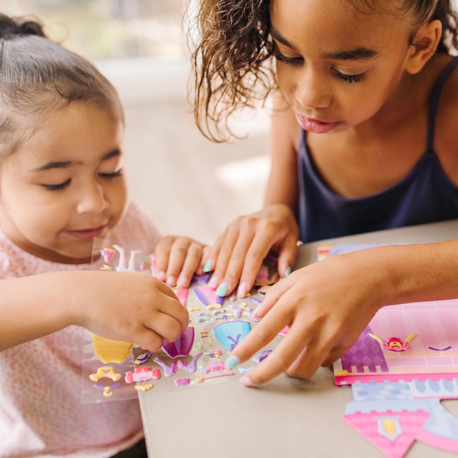 Melissa & Doug Wiederverwendbare Gummisticker Prinzessinnen