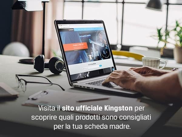 Kingston ValueRAM 8GB 5600MT/s DDR5 Non, ECC CL46 DIMM 1Rx16 KVR56U46BS6, 8 Memoria Desktop