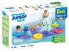 PLAYMOBIL Junior Aqua & Tinti 71438 Colourful Octopus with Four Rings of Colours to Sort and Three Tinti Bath Tablets, Toys for Boys and Girls from 1 Year Old