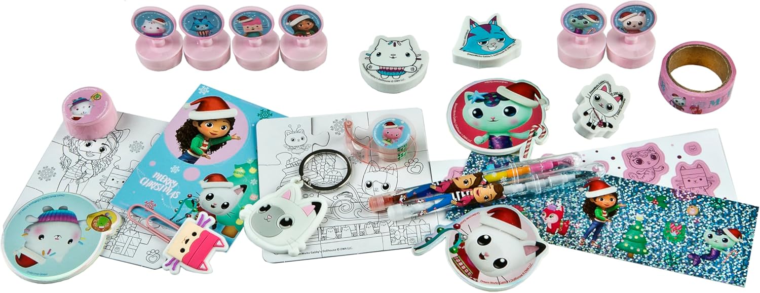 GACY8027 - Calendario dell'Avvento per bambini, multicolore