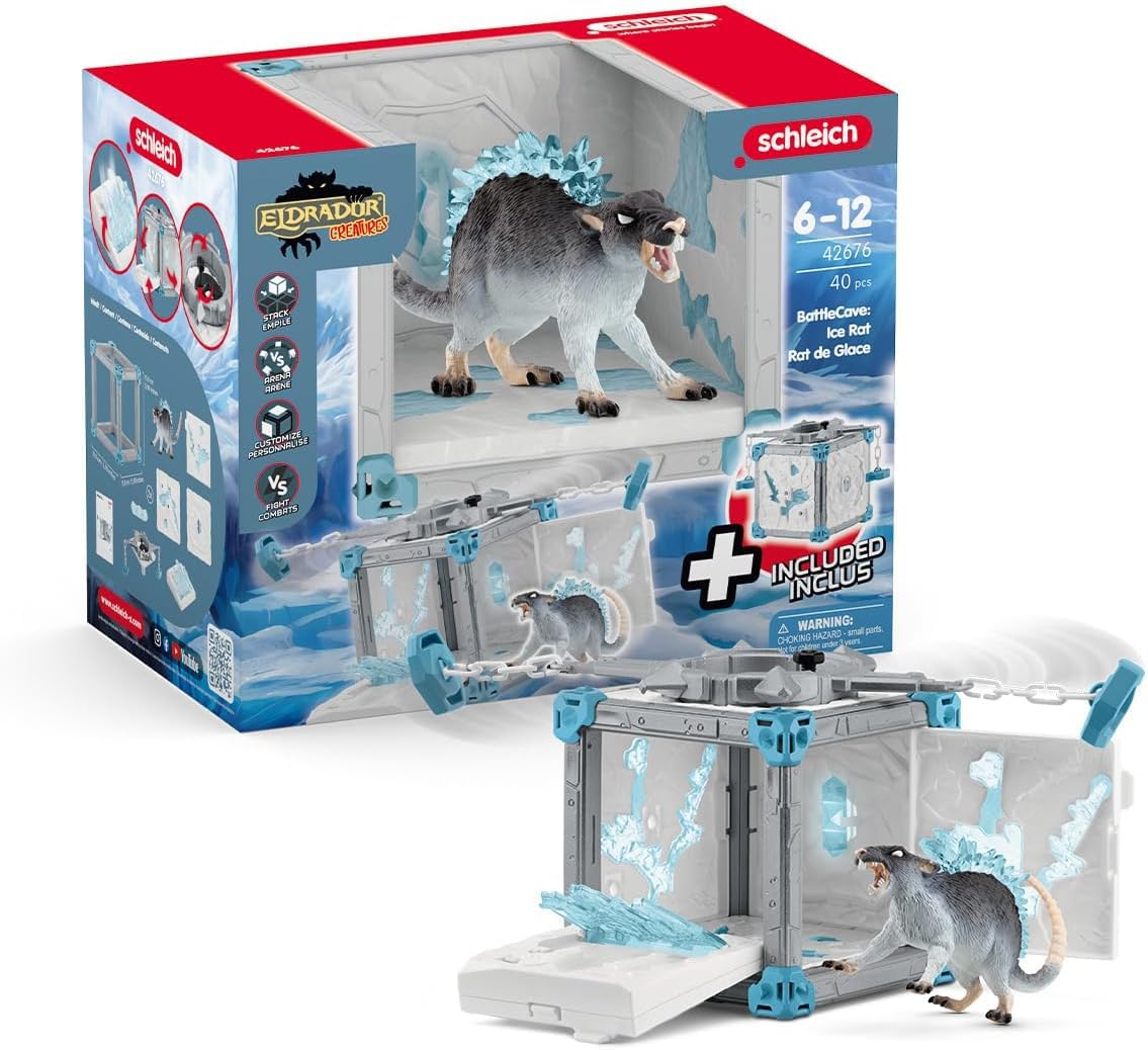 Schleich - Battlecave Ice Rat (42676)