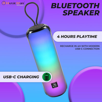 Speaker Bt Led Bt-X66