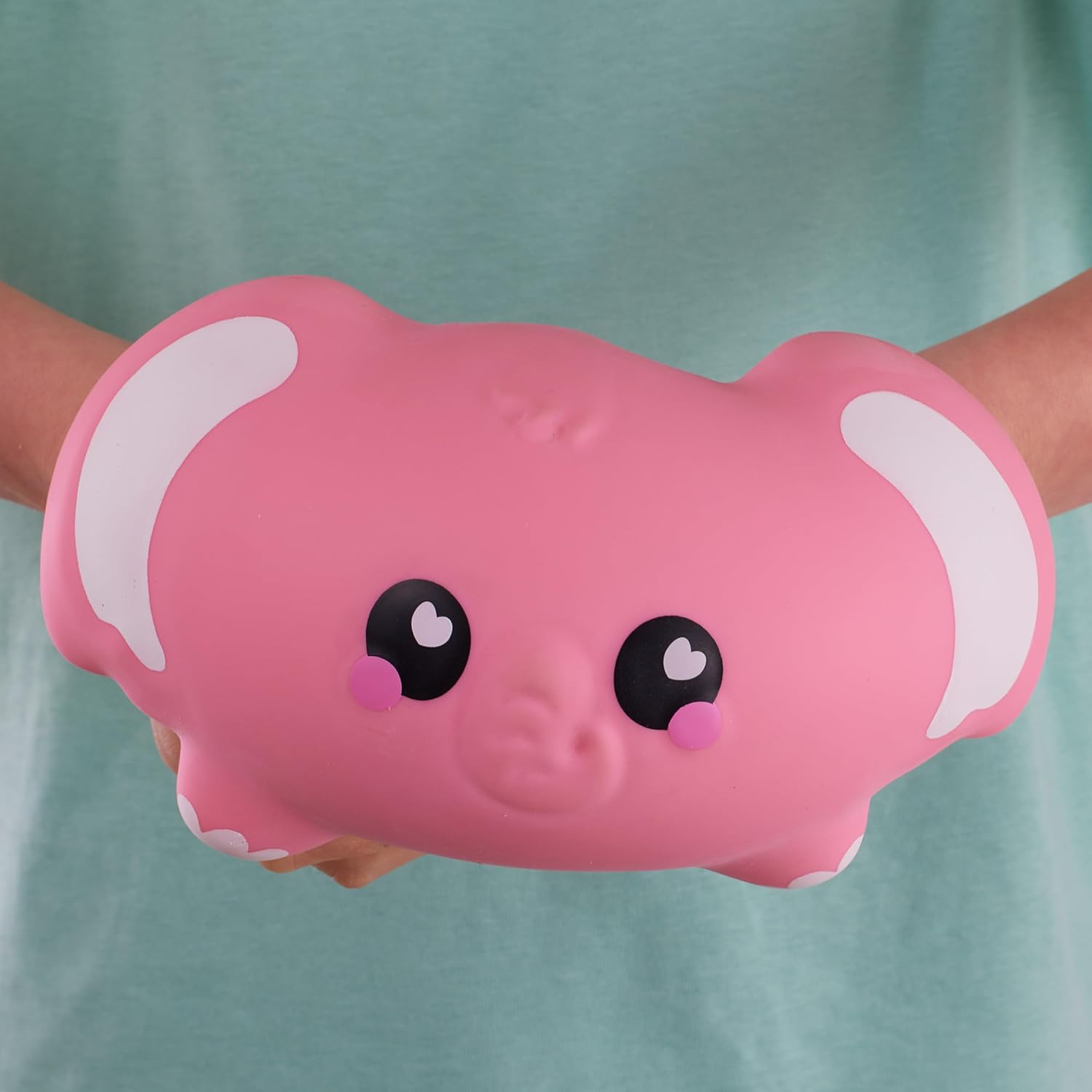 Smooshzees Snugzees, Bubblez, Pink Elephant, Collectable Characters, Supersoft, Cuddly and Squishy!