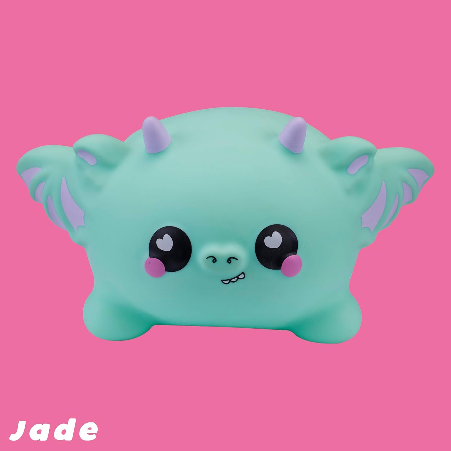 Smooshzees Snugzees, Jade, Green Dragon, Collectable Characters, Supersoft, Cuddly and Squishy!