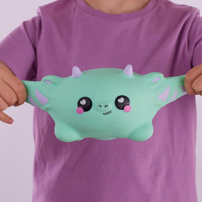 Smooshzees Snugzees, Jade, Green Dragon, Collectable Characters, Supersoft, Cuddly and Squishy!