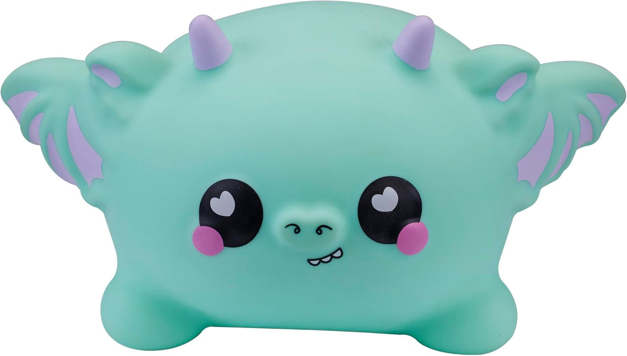 Smooshzees Snugzees, Jade, Green Dragon, Collectable Characters, Supersoft, Cuddly and Squishy!