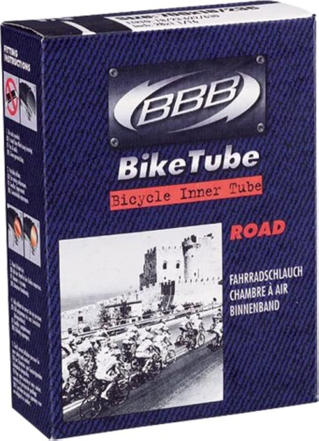 BBB Road bike tube BTI-72 French valve Inner tube