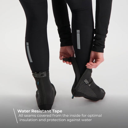 BBB Waterproof Cycling Overshoes Thermals Reflective Windproof Cycling Shoe Covers for Winter 0-10 degrees Freeze BWS-21
