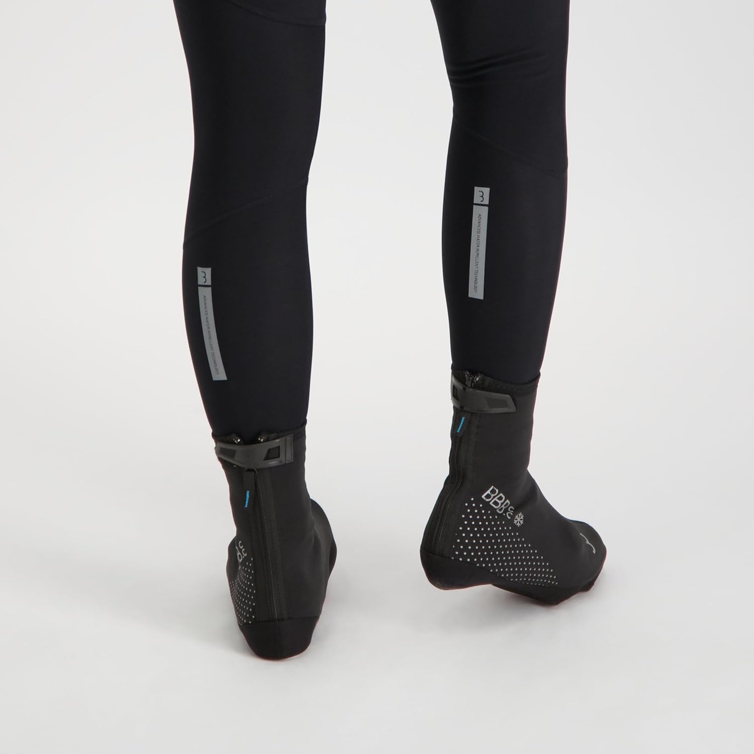 BBB Waterproof Cycling Overshoes Thermals Reflective Windproof Cycling Shoe Covers for Winter 0-10 degrees Freeze BWS-21