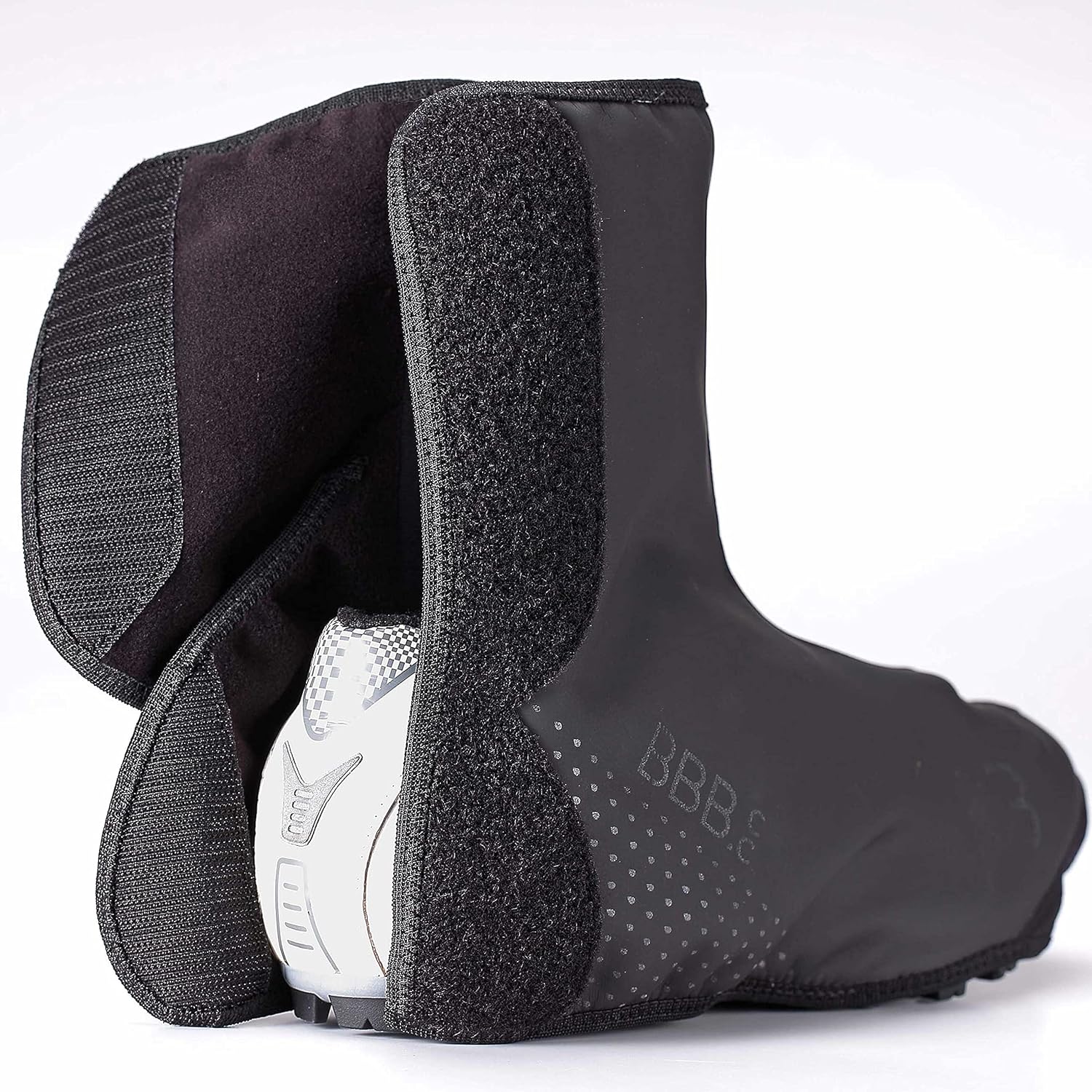 BBB Cycling Overshoes Waterproof Shoe Covers for Men and Women Suitable for All Cycling Shoes and Trainers MultiFlex BWS-27