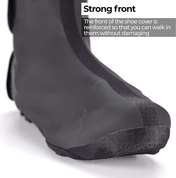 BBB Cycling Overshoes Waterproof Shoe Covers for Men and Women Suitable for All Cycling Shoes and Trainers MultiFlex BWS-27