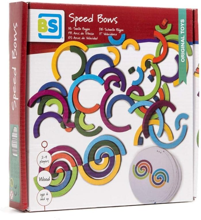 BS Toys GA372 Snelle bogen, meerkleurig, S