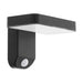 Eglo - Pastion Solar Wall W/Sensor - Black