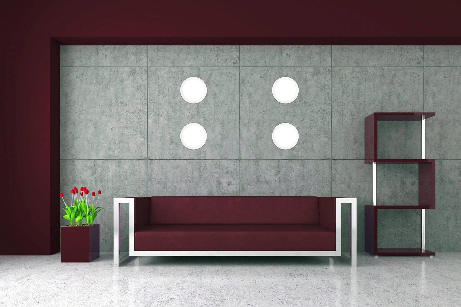 `Eglo - Fueva-Z Recessed Light White ?21.6 - Tw - Zigbee, Bluetooth`