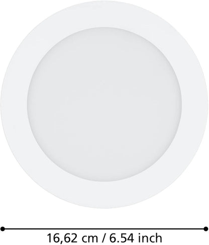 `Eglo - Fueva-Z Recessed Light, White ?16.5 - Tw - Zigbee, Bluetooth`