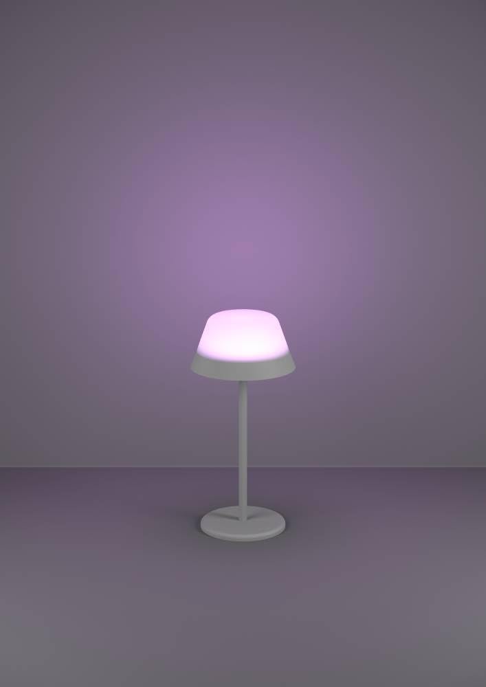 Eglo - Meggiano Table Lamp - Gray/White
