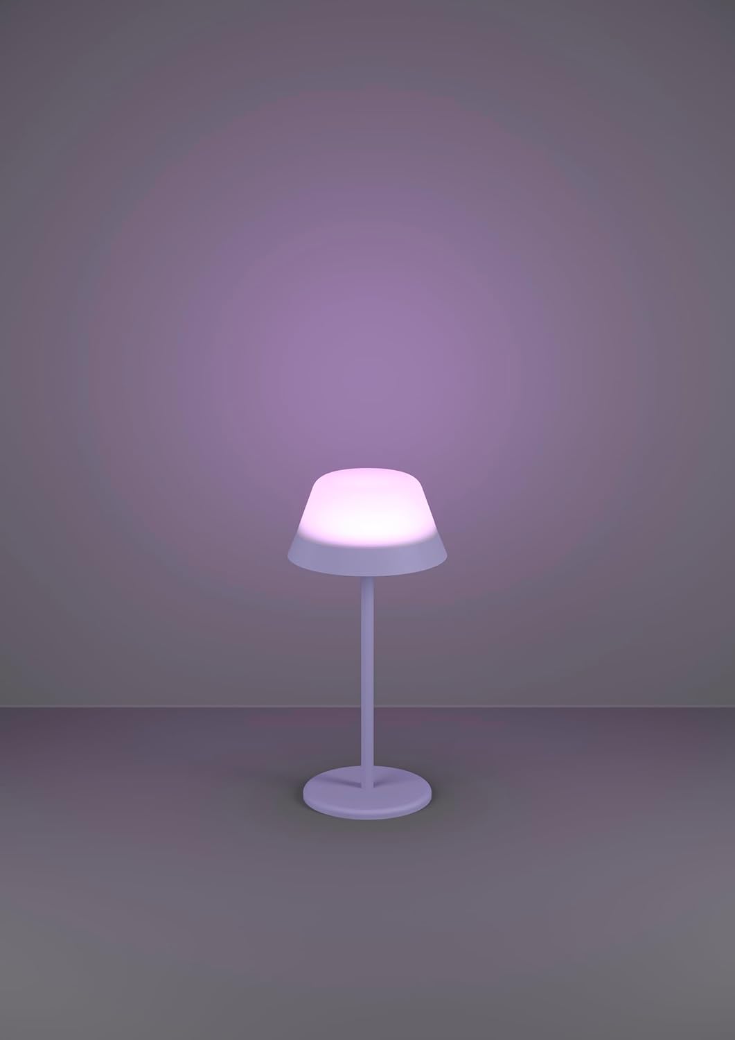 Eglo - Meggiano Table Lamp - Purple/White